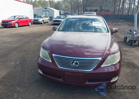 2007 Lexus Ls 460 from USA, damaged, VIN JTHBL46F475049040
